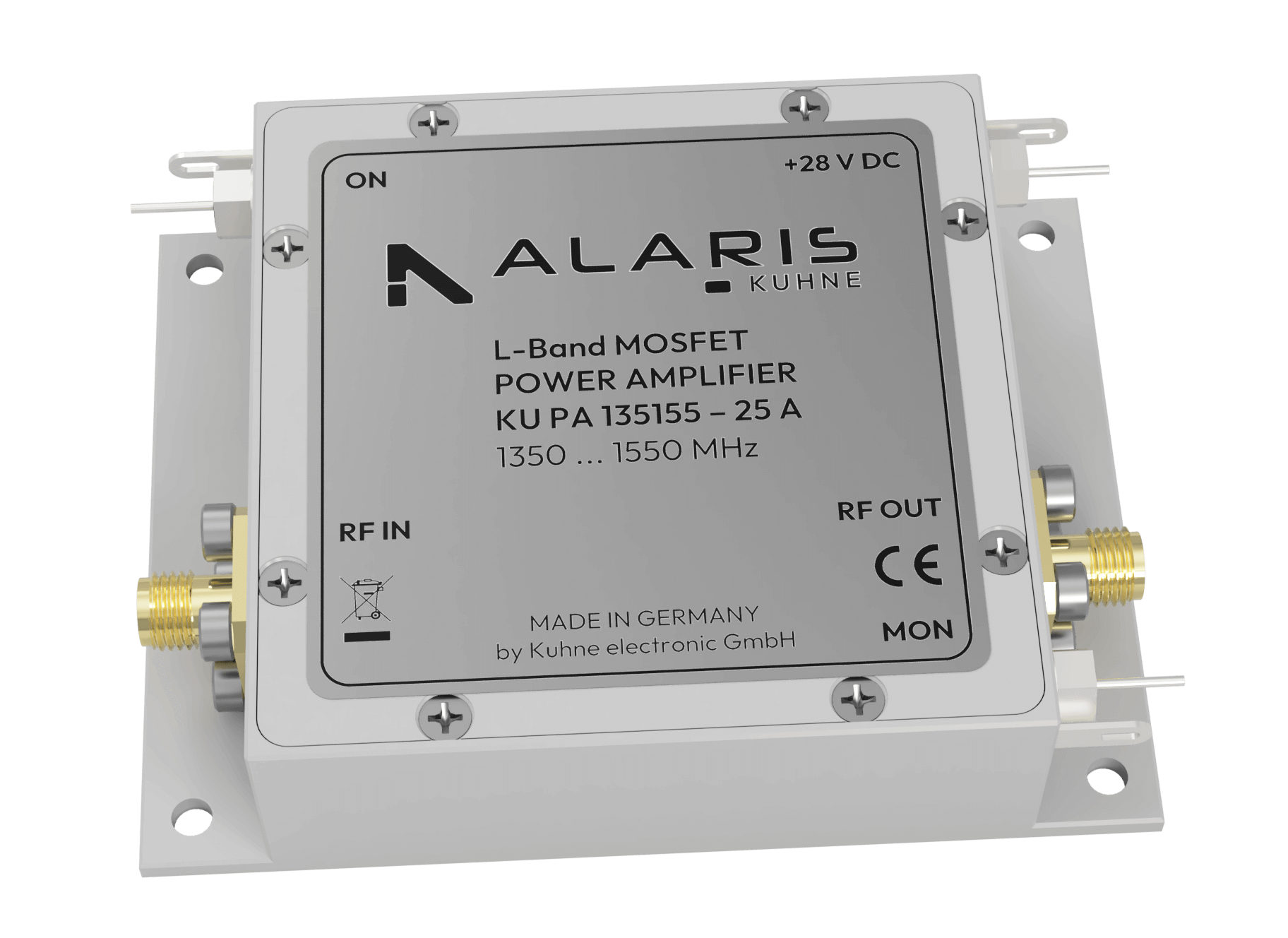 Power Amplifier, 1350 ... 1550 MHz, 25 W (KU PA 135155 - 25 A)
